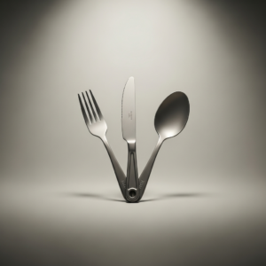 Basecamp Titanium Cutlery Set